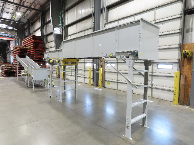 Hytrol HSS 31"x 18' Slider Bed Conveyor 30" Belt 2Hp 3PH Center Drive 114fpm