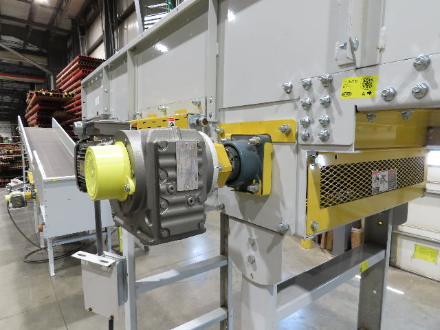 Hytrol HSS 31"x 18' Slider Bed Conveyor 30" Belt 2Hp 3PH Center Drive 114fpm