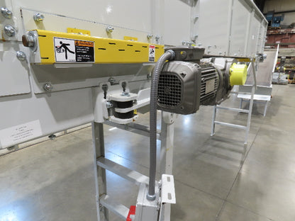 Hytrol HSS 31"x 18' Slider Bed Conveyor 30" Belt 2Hp 3PH Center Drive 114fpm