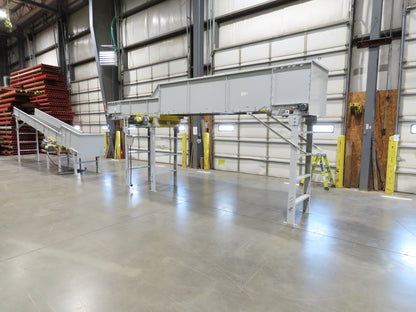 Hytrol HSS 31"x 18' Slider Bed Conveyor 30" Belt 2Hp 3PH Center Drive 114fpm