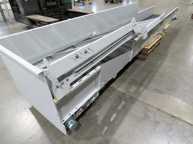 Hytrol HSS 31"x 18' Slider Bed Conveyor 30" Belt 2Hp 3PH Center Drive 114fpm