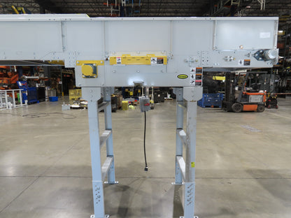 Hytrol HSS 31"x 18' Slider Bed Conveyor 30" Belt 2Hp 3PH Center Drive 114fpm