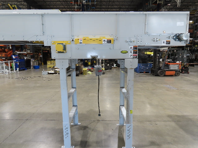 Hytrol HSS 31"x 18' Slider Bed Conveyor 30" Belt 2Hp 3PH Center Drive 114fpm