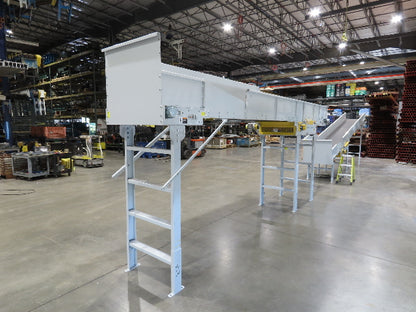 Hytrol HSS 31"x 18' Slider Bed Conveyor 30" Belt 2Hp 3PH Center Drive 114fpm