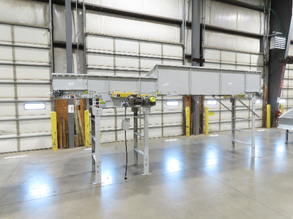 Hytrol HSS 31"x 18' Slider Bed Conveyor 30" Belt 2Hp 3PH Center Drive 114fpm