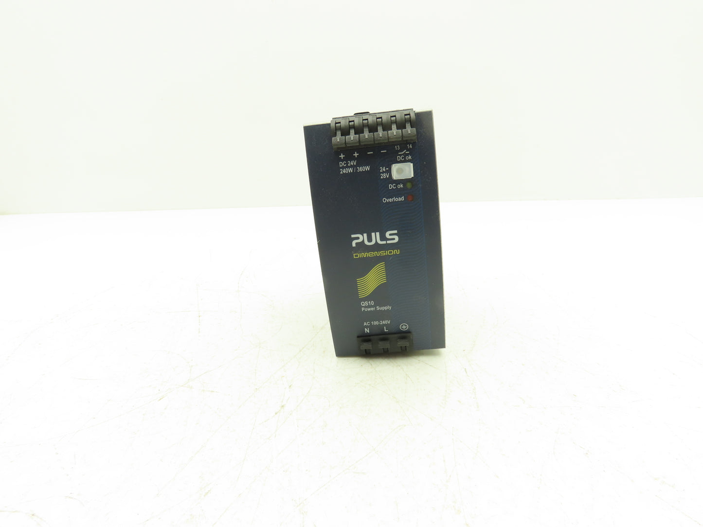 PULS Dimension QS10.241 DC Power Supply 24V 10A Out 100-240V 3PH In