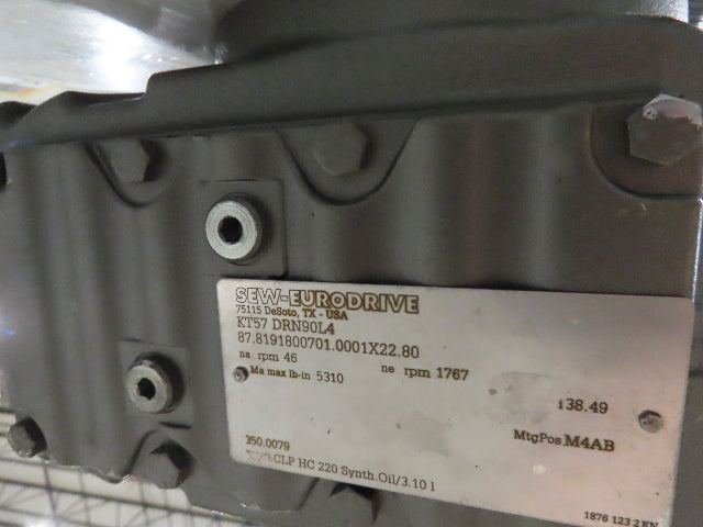 Hytrol HSS 31"x 15' 6" Incline Belt Conveyor 2Hp 3PH Center Drive 110fpm 78-90"H