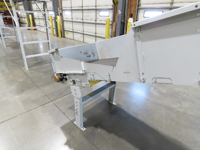 Hytrol HSS 31"x 15' 6" Incline Belt Conveyor 2Hp 3PH Center Drive 110fpm 78-90"H