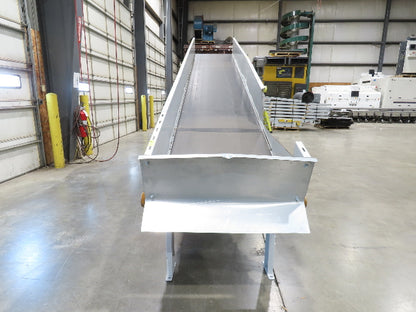 Hytrol HSS 31"x 15' 6" Incline Belt Conveyor 2Hp 3PH Center Drive 110fpm 78-90"H