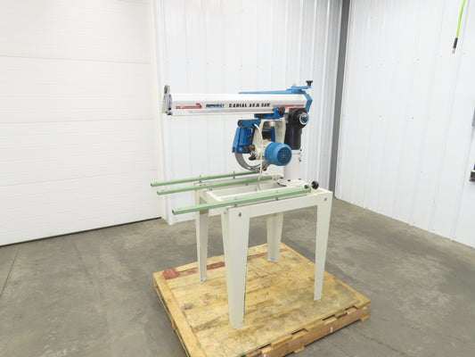 Omga RN 450 FM US Radial Arm Saw 12" Blade 4Hp Motor 18" 450mm Rip 230/460V 3Ph