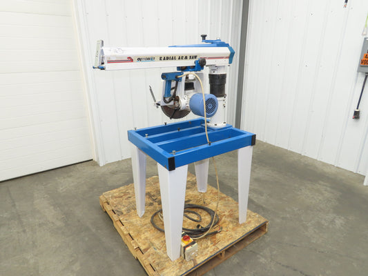 Omga RN 450 FM US Radial Arm Saw 12" Blade 4Hp Motor 18" 450mm Rip 230/460V 3Ph
