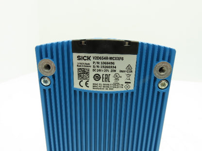 Sick 1068496 Lector65x Image Based Code Reader Main Unit 24VDC 1D/Stacked/2D
