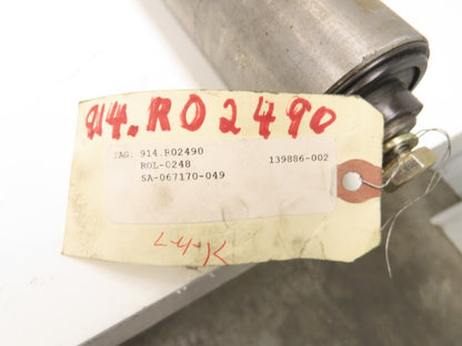 Hytrol 914-R02490 2-3/4" Dia Snub Roller Pulley for Belt Conveyor 49"BW