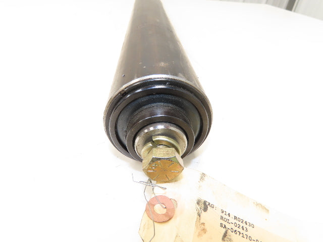 Hytrol 914-R02430  2-3/4" Dia Snub Roller Pulley for Belt Conveyor 43"BW