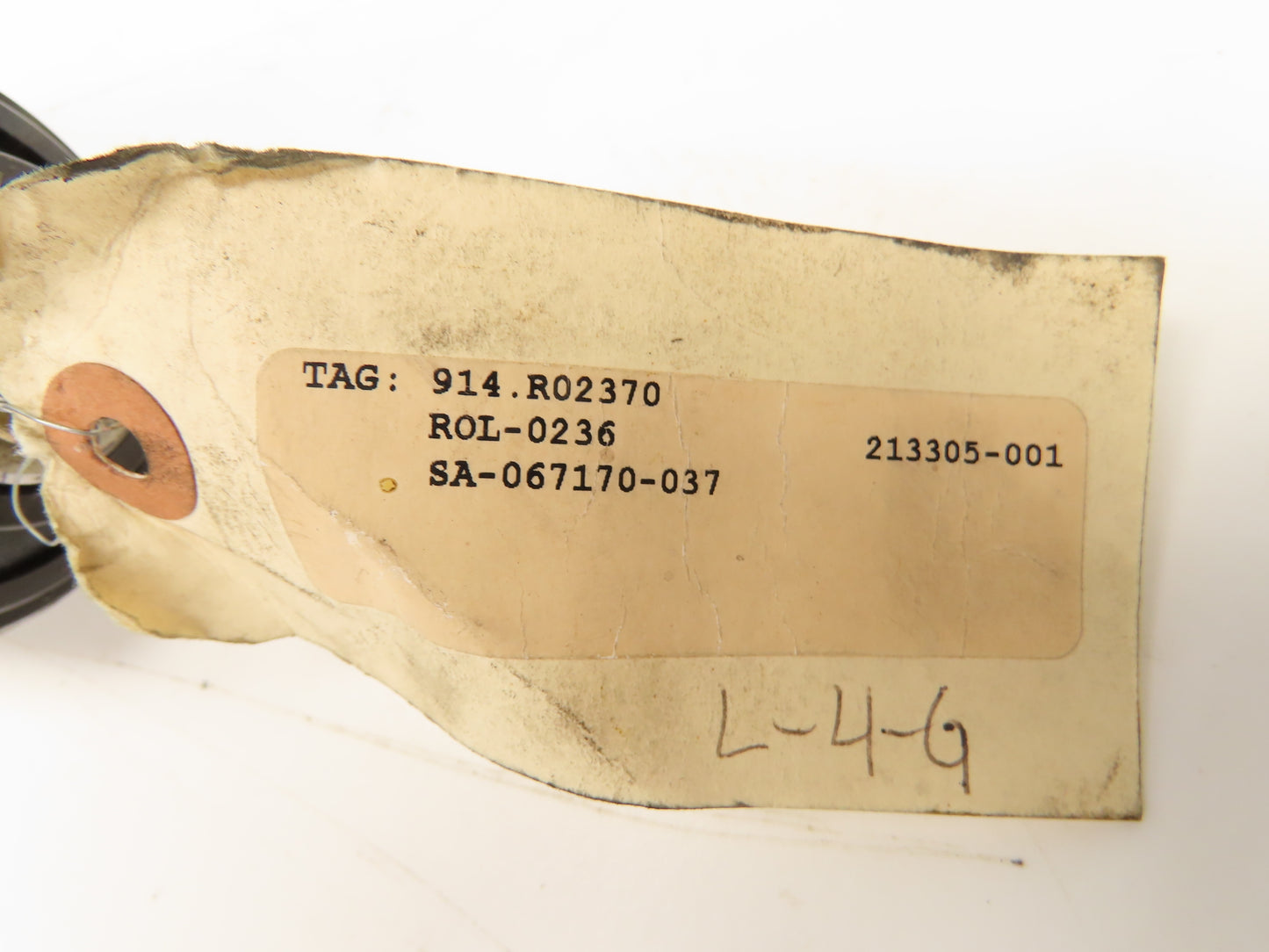 Hytrol 914-R02370  2-3/4" Dia Snub Roller Pulley for Belt Conveyor 37"BW