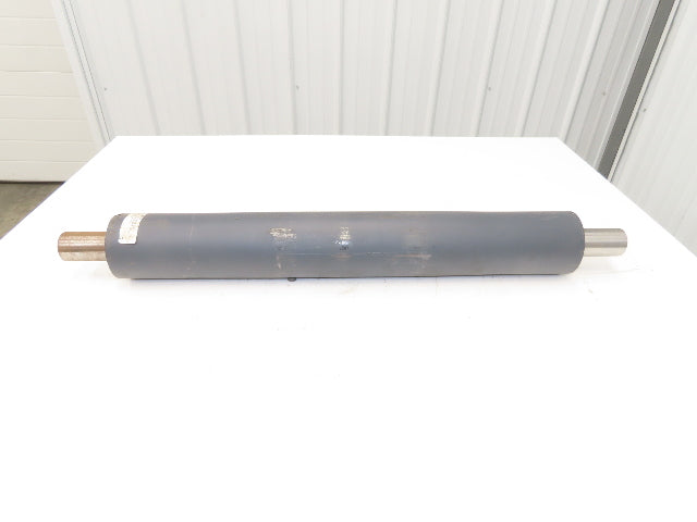 4"Dia x 28" Crowned Pulley for Belt Conveyor 1-13/16" Welded Shaft XPU0428WELDIN