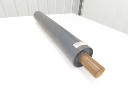 4"Dia x 28" Crowned Pulley for Belt Conveyor 1-13/16" Welded Shaft XPU0428WELDIN