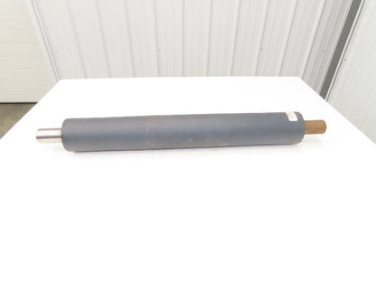 4"Dia x 28" Crowned Pulley for Belt Conveyor 1-13/16" Welded Shaft XPU0428WELDIN