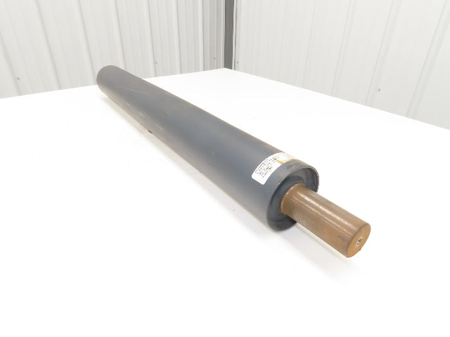 4"Dia x 33" Crowned Pulley for Belt Conveyor 1-13/16" Welded Shaft XPU0433WELDIN