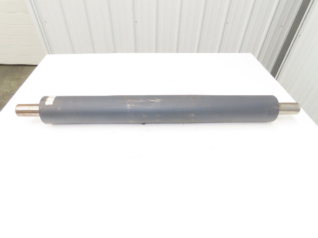 4"Dia x 33" Crowned Pulley for Belt Conveyor 1-13/16" Welded Shaft XPU0433WELDIN