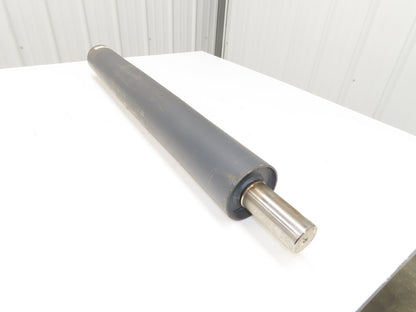 4"Dia x 33" Crowned Pulley for Belt Conveyor 1-13/16" Welded Shaft XPU0433WELDIN