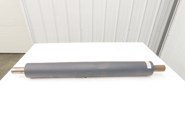 4"Dia x 33" Crowned Pulley for Belt Conveyor 1-13/16" Welded Shaft XPU0433WELDIN