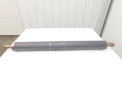 4"Dia x 41" Crowned Pulley for Belt Conveyor 1-13/16" Welded Shaft XPU0441WELDIN