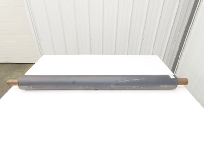 4"Dia x 41" Flat Pulley for Belt Conveyor 1-13/16" Welded Shaft XPU0441WELDIN