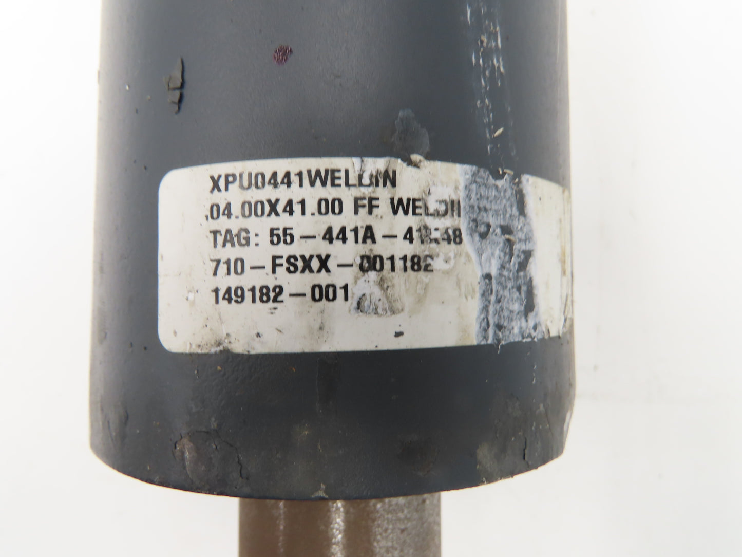 4"Dia x 41" Flat Pulley for Belt Conveyor 1-13/16" Welded Shaft XPU0441WELDIN