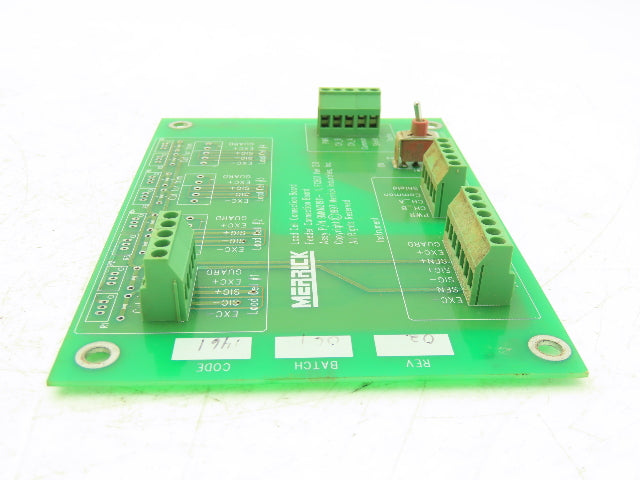 Merrick BMKM21911 PCB Load Cell Feeder Connection Printed Circuit Board