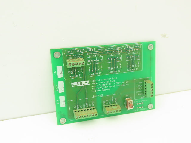 Merrick BMKM21911 PCB Load Cell Feeder Connection Printed Circuit Board