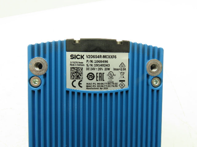 Sick 1068496 Lector65x Image Based Code Reader 24VDC w/Optics Kit 06