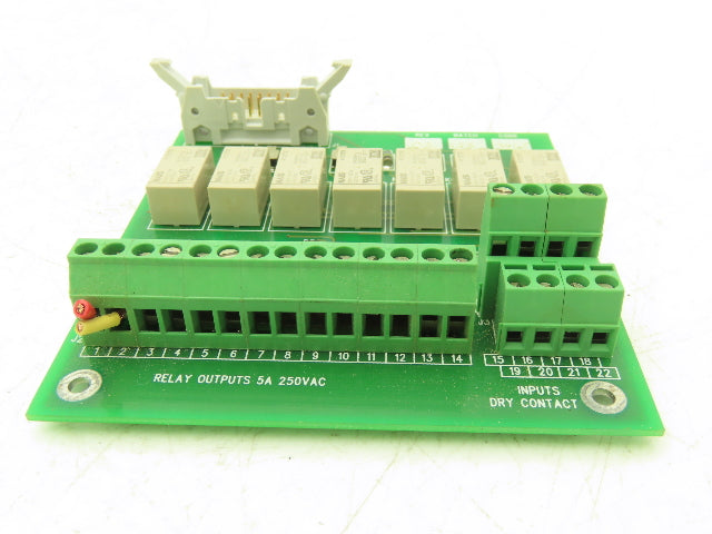 Merrick M21882-1 PCB Control Relay Output Printed Circuit Board Rev 0