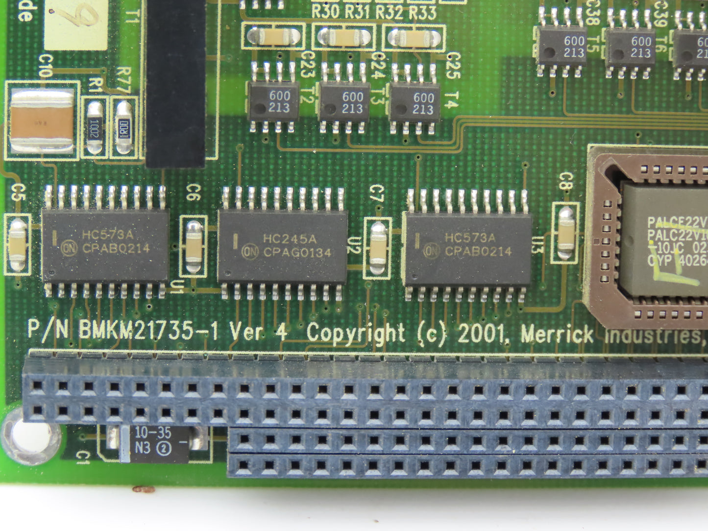 Merrick BMKM21735-1 PCB Control Printed Circuit Board Version 4