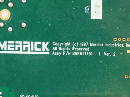 Merrick BMKM21701-1 PCB Alarm Control Printed Circuit Board Version 2