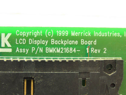 Hitachi LMG7420PLFC-X HMI Touch Panel & Merrick BMKM21684-1 Backplane PCB