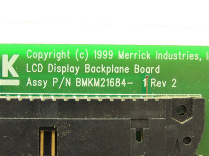 Hitachi LMG7420PLFC-X HMI Touch Panel & Merrick BMKM21684-1 Backplane PCB