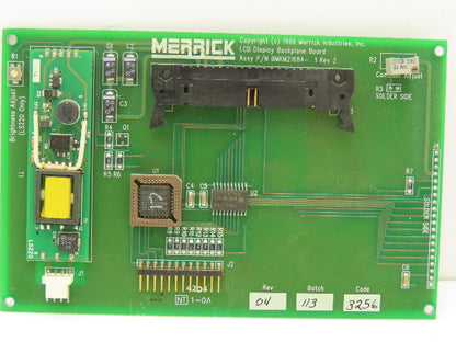 Merrick BMKM21684-1 PCB LCD Display Backplane Printed Circuit Board Rev 2