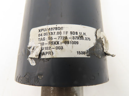 4"Dia x 37" Flat Pulley for Belt Conveyor 1-15/16" Shaft SDS Bushing XPU0437SDS