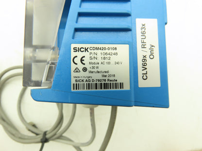 Sick 1064248 Direct AC Line Power Supply Sensor/Scanner/Interrogator 100-240VAC