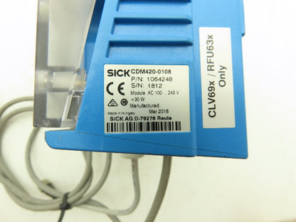 Sick 1064248 Direct AC Line Power Supply Sensor/Scanner/Interrogator 100-240VAC