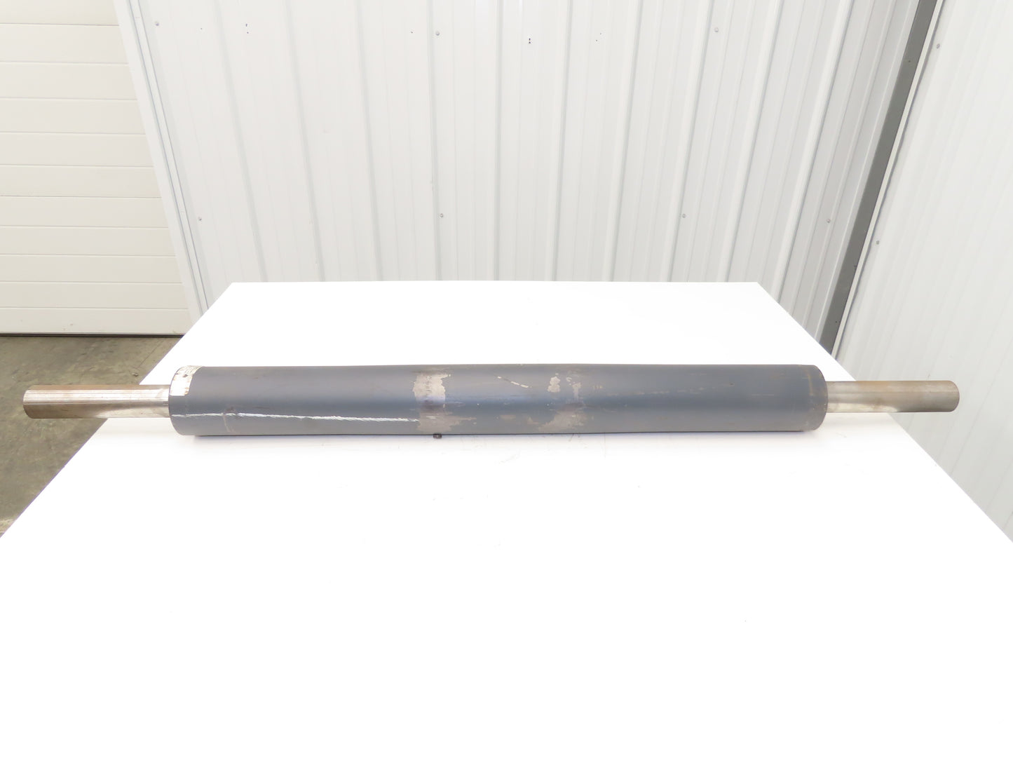 4"Dia x 37" Crowned Pulley for Belt Conveyor 1-15/16" Shaft SDS Bushing