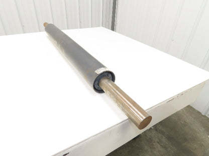 4"Dia x 37" Crowned Pulley for Belt Conveyor 1-15/16" Shaft SDS Bushing