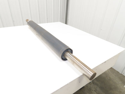 4"Dia x 37" Crowned Pulley for Belt Conveyor 1-15/16" Shaft SDS Bushing