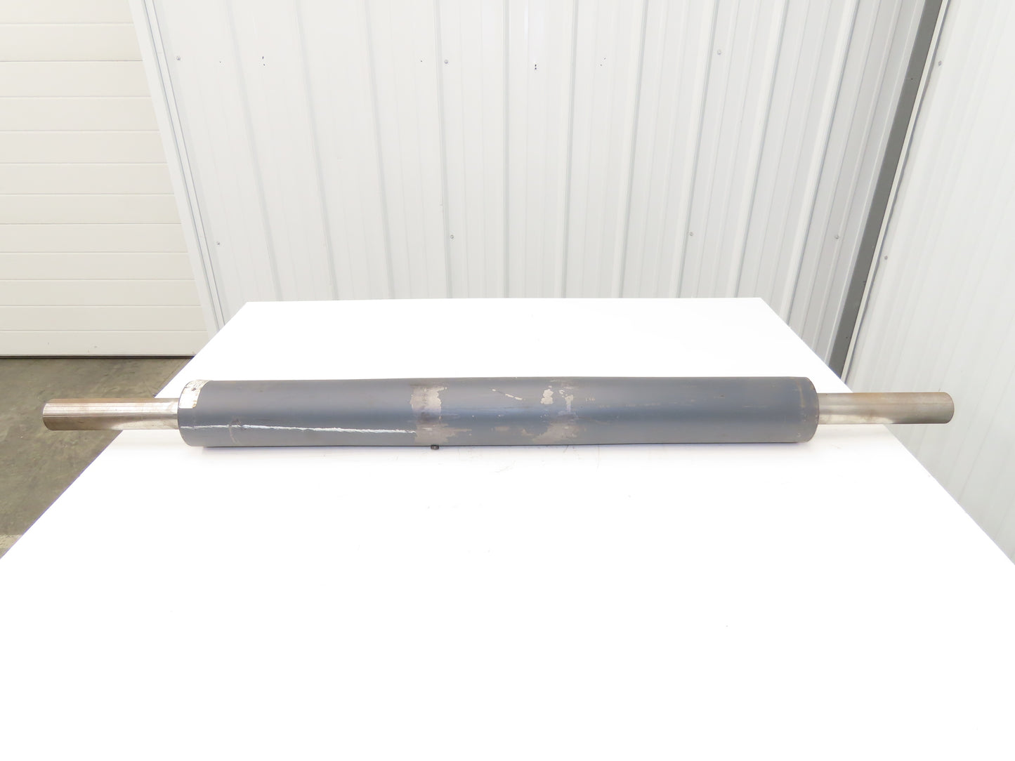 4"Dia x 37" Crowned Pulley for Belt Conveyor 1-15/16" Shaft SDS Bushing