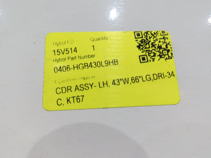 Hytrol BPC 43"x 45' 9" Slider Bed Conveyor 41" Belt 5Hp 3PH Center Drive 180fpm