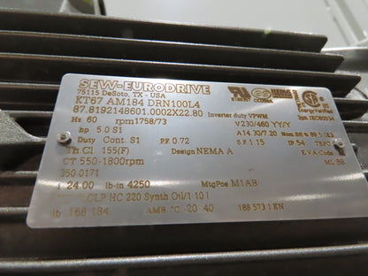 Hytrol BPC 43"x 45' 9" Slider Bed Conveyor 41" Belt 5Hp 3PH Center Drive 180fpm