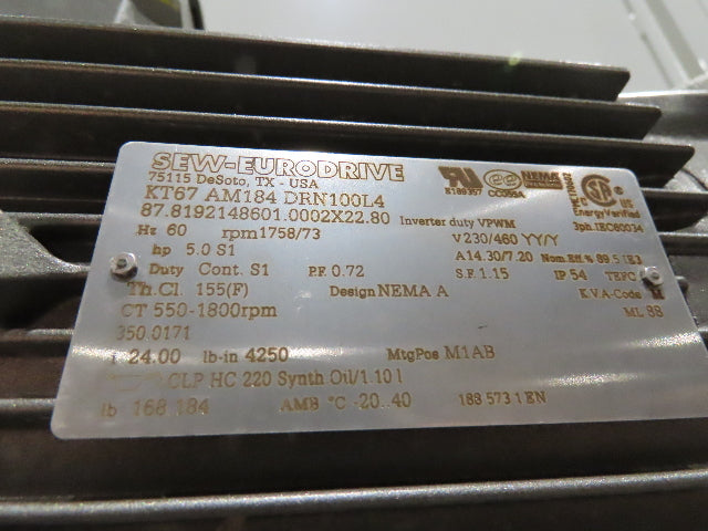 Hytrol BPC 43"x 45' 9" Slider Bed Conveyor 41" Belt 5Hp 3PH Center Drive 180fpm