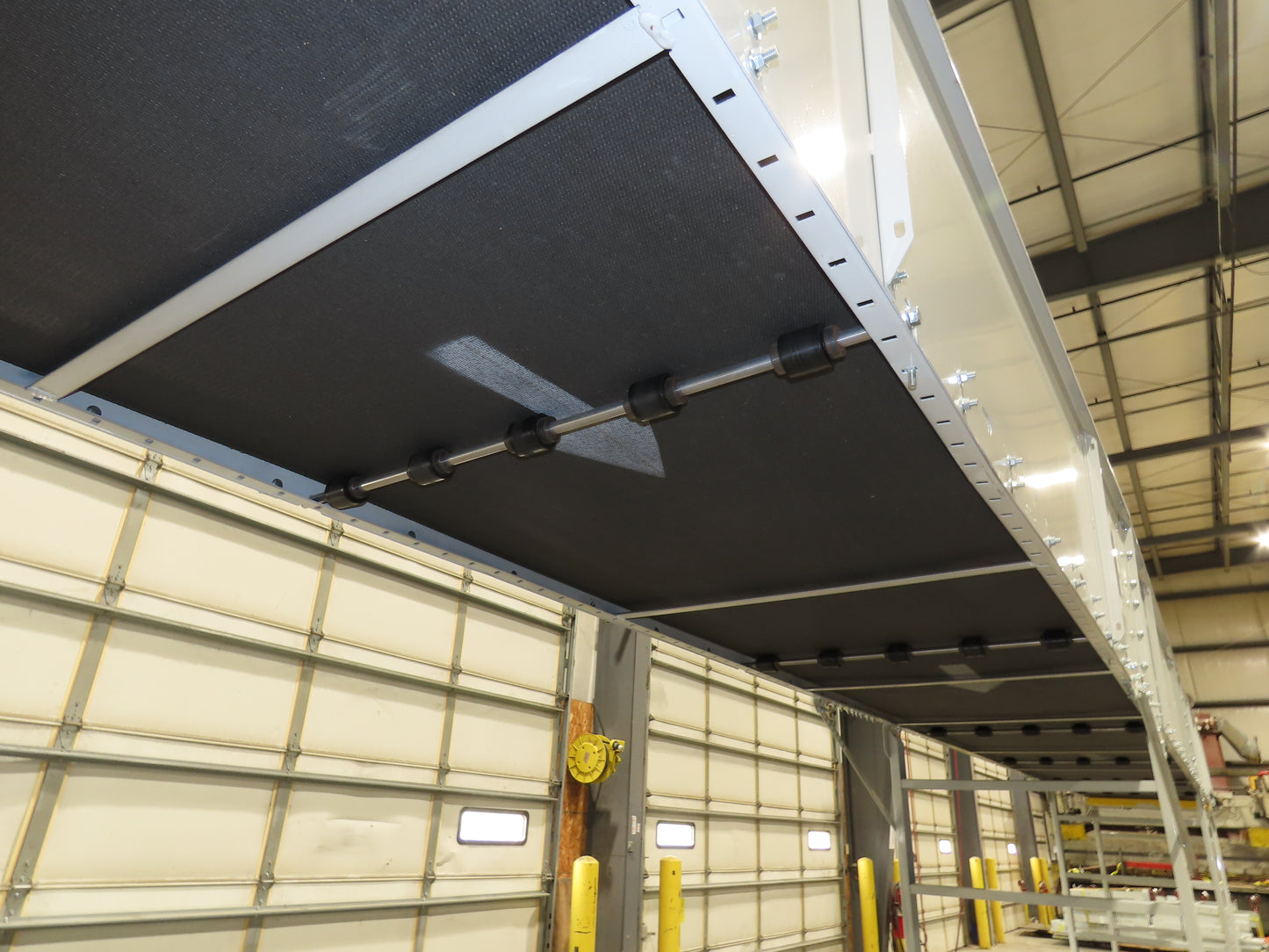 Hytrol BPC 43"x 45' 9" Slider Bed Conveyor 41" Belt 5Hp 3PH Center Drive 180fpm