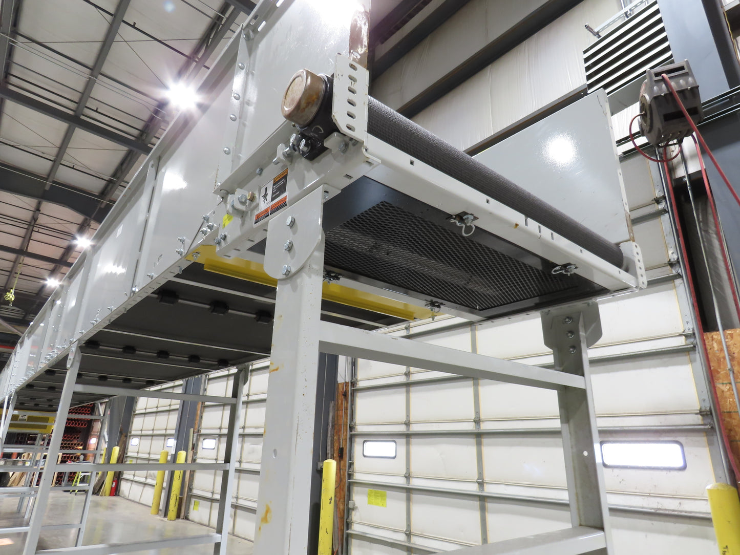 Hytrol BPC 43"x 45' 9" Slider Bed Conveyor 41" Belt 5Hp 3PH Center Drive 180fpm